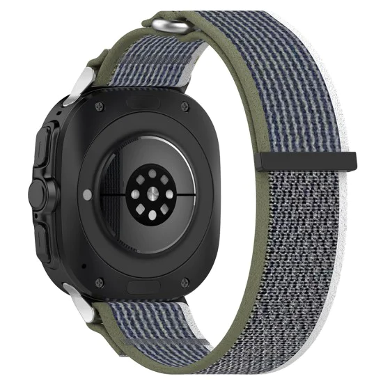 Каишка за Samsung Galaxy Watch Ultra 47mm - Каишка за часовник (W054) - Зелено / Сиво