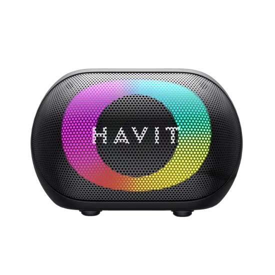 Havit - Безжична тонколона (SK885BT) - Type-C, Bluetooth 5.3, TWS, TF, FM, AUX, USB, Hands-free разговори, 1800mAh - Черна