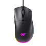 Havit - Кабелна геймърска мишка (MS954) - 800/1600/2400/3200/6400/12000 DPI, 1.6 м, 5V - Черна