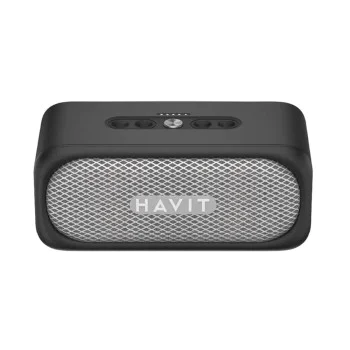 Havit - Безжична тонколона (SK905BT) - Type-C, Bluetooth 5.3, TWS, TF, AUX, Hands-Free разговори, IPX7, 2000mAh - Черна