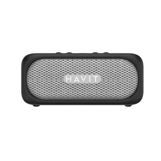 Havit - Безжична тонколона (SK905BT) - Type-C, Bluetooth 5.3, TWS, TF, AUX, Hands-Free разговори, IPX7, 2000mAh - Черна