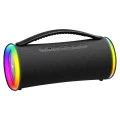Havit - Безжична тонколона (SK834BT) - Type-C, Bluetooth 5.3, TWS, TF, FM, USB, RGB светлини, IPX6, 4000mAh - Черна