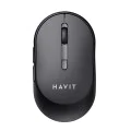 Havit - Безжична мишка (MS78GT) - 2.4GHz, 1200/2400/3200 DPI, AA батерия - Черна