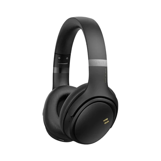 Havit - Безжични слушалки (H630BT Pro) - Bluetooth 5.3, ANC, Сгъваеми, Преносими, 500mAh, Type-C - Черни
