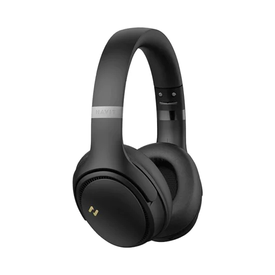 Havit - Безжични слушалки (H630BT Pro) - Bluetooth 5.3, ANC, Сгъваеми, Преносими, 500mAh, Type-C - Черни