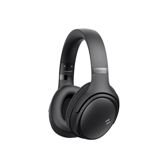 Havit - Безжични слушалки (H630BT) - Bluetooth 5.3, Сгъваеми, Преносими, TF карта, FM режим, AUX, Type-C, 500mAh - Черни