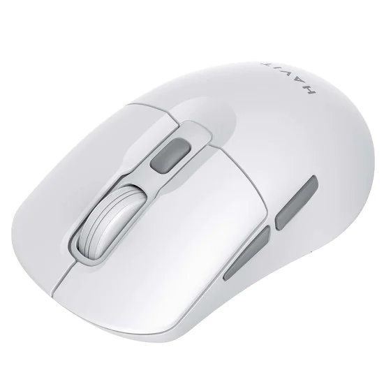 Мишка Fara Fir 2.4GHz, 800/1200/1600 DPI, ABS, PC- Havit (MS59WB) - Бяла