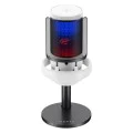Havit - Настолен микрофон (GK50) - за компютър, лаптоп, телефон, RGB светлина, NR, 30-20000 Hz, кардиоиден, с кабел USB-C, 1.8 м - черен