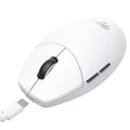 Havit - Безжична геймърска мишка (MS1039W) - 2.4GHz, 800/1400/2200/2800/6400/7400DPI, 500mAh - Бяла