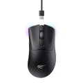 Havit - Безжична геймърска мишка (MS966WB) - 2.4GHz, 800/1600/2400/3200/6000/10000 DPI, 500mAh - Черна