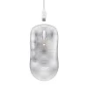 Havit - Безжична геймърска мишка (MS970WB Pro) - 2.4GHz, 800/1600/2400/3200/6400/12000 DPI, 300mAh - Прозрачно бяла