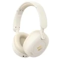 Havit - Безжични слушалки (H655BT Pro) - с калъф, Bluetooth 5.3, шумопотискане, многоточкови, Hi-Res, 700mAh - бежови