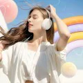 Havit - Безжични слушалки (H655BT) - На ушите, Bluetooth 5.3, Хибридно активно потискане на шума, 700mAh, Сгъваеми, USB-C - Черни