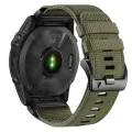 Каишка за Garmin Fenix ​​3/3 HR/5X/5X Plus/6X/6X Pro/7X/7X Pro Solar - Techsuit - Каишка за часовник QuickFit 26mm (W070) - Camo Green