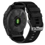 Каишка за Instinct 2S Solar/Approach S70 42mm/Fenix ​​7S Pro Sapphire Solar - Techsuit - Каишка за часовник QuickFit 20mm (W070) - Obsidian Black