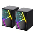 Компютърни говорители – Havit (SK763) – USB 2.0, RGB – Черни