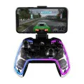 Безжичен гейминг контролер – Havit (G158BT Pro) – Android/iOS/Xbox/PS4/PS3, Turbo, Sleep Mode – Прозрачен
