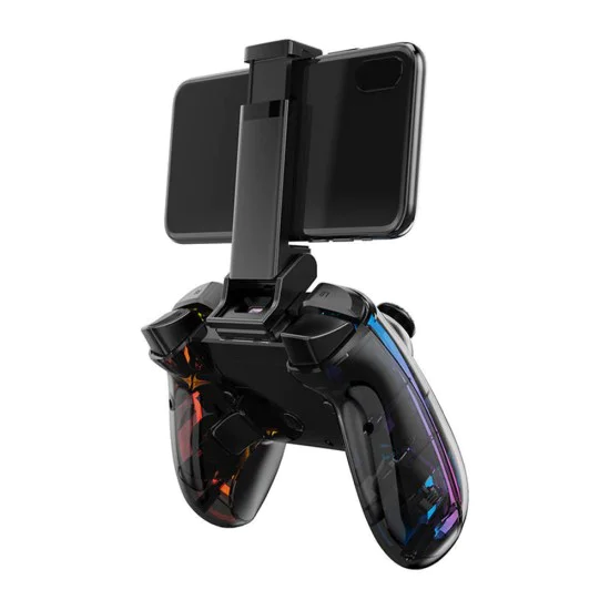 Безжичен гейминг контролер – Havit (G158BT Pro) – Android/iOS/Xbox/PS4/PS3, Turbo, Sleep Mode – Прозрачен