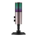Геймърски микрофон – Havit (GK61) – RGB, USB-C, 100-18000 Hz – Сив