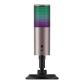 Геймърски микрофон – Havit (GK61) – RGB, USB-C, 100-18000 Hz – Сив