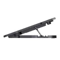Охладител за лаптоп 17 – Havit (F2076) – 2x USB, 1200-2400 rpm, 20 dB, 5 вентилатора – Черен