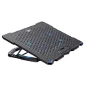 Охладител за лаптоп 17 – Havit (F2076) – 2x USB, 1200-2400 rpm, 20 dB, 5 вентилатора – Черен