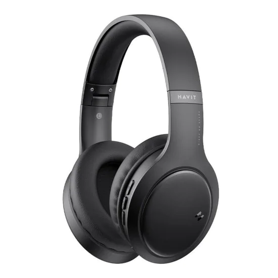 Безжични слушалки – Havit (H633BT) – Bluetooth 5.1, 350mAh, Multipoint – Черни