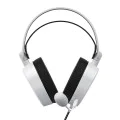 Геймърски слушалки – Havit (H2038U) – USB, RGB, микрофон, Surround Sound – Бели
