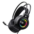 Геймърски слушалки – Havit (H2040d) – микрофон, RGB, USB + 3.5mm – Черни