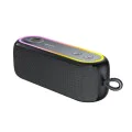 Havit - Безжична тонколона (SK810BT) - USB-C, Bluetooth 5.3, TWS, TF, USB, FM, AUX, Hands-Free разговори, RGB, IPX5, 2400mAh - Черна
