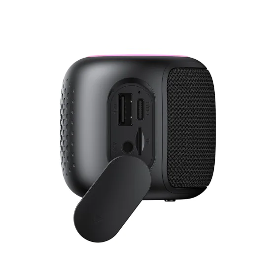 Havit - Безжична тонколона (SK809BT) - USB-C, Bluetooth 5.3, TWS, TF, USB, FM, AUX, Hands-Free разговори, RGB, IPX5, 1200mAh - Черна