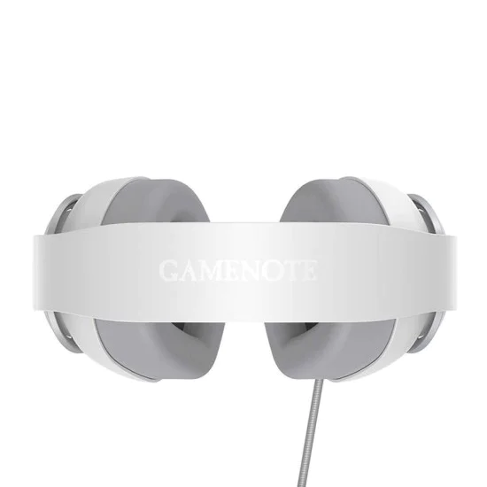 Геймърски слушалки – Havit (H2230d) – кабелни, жак 3.5mm, омнид. микрофон, регулируеми – Бели