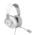 Геймърски слушалки – Havit (H2230d) – кабелни, жак 3.5mm, омнид. микрофон, регулируеми – Бели