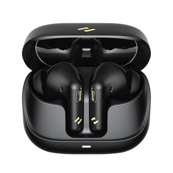 Bluetooth 5.3 безжични слушалки, TWS, ANC, Type-C, 300mAh - Havit (TW906 Pro) - черни