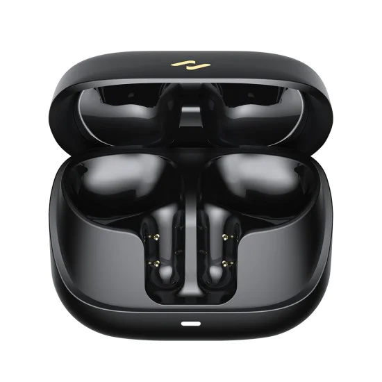Bluetooth 5.3 безжични слушалки, TWS, ANC, Type-C, 300mAh - Havit (TW906 Pro) - черни