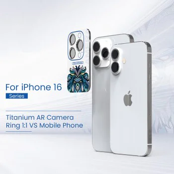 Протектор за iPhone 16 Pro / iPhone 16 Pro Max - Lito S+ Camera Glass Protector - Desert Titanium