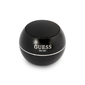 Преносим Bluetooth високоговорител 5.0, 3W, 300mAh, 4H - Guess (GUWSALGEK) - черен