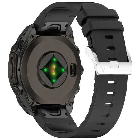 Каишка за Garmin Fenix ​​5/5 Plus 6/6 Pro/7/Forerunner 935/945/Approach S60 - Каишка за часовник QuickFit 22mm (W071) - Черна