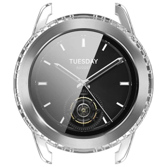 Протектор за Xiaomi Watch S3 + Чанта - Defense360 Pro - Прозрачен