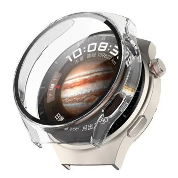 Протектор за Huawei Watch 4 + Чанта - Defense360 Pro - Прозрачен