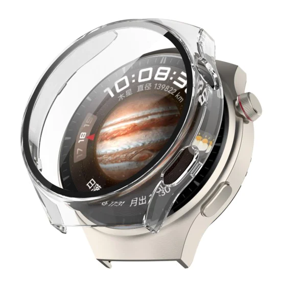 Протектор за Huawei Watch 4 + Чанта - Defense360 Pro - Прозрачен