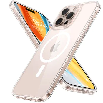 Калъф за iPhone 16 Pro - Torras Diamond MagSafe Series - Clear