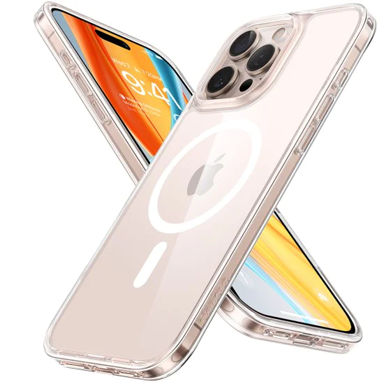 Калъф за iPhone 16 Pro - Torras Diamond MagSafe Series - Clear