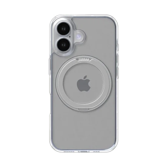 Калъф за iPhone 16 - Torras Ostand Pro Series - Прозрачен