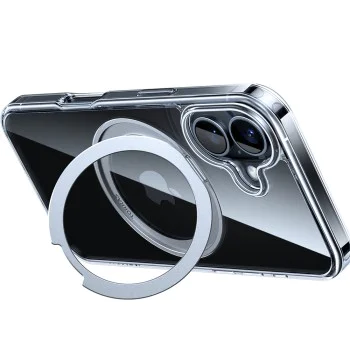 Калъф за iPhone 16 - Torras Ostand Pro Series - Прозрачен