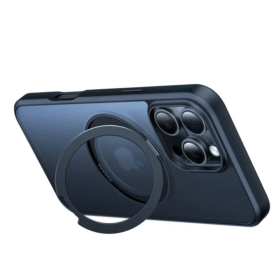 Калъф за iPhone 16 Pro - Torras Ostand Pro Series - черен