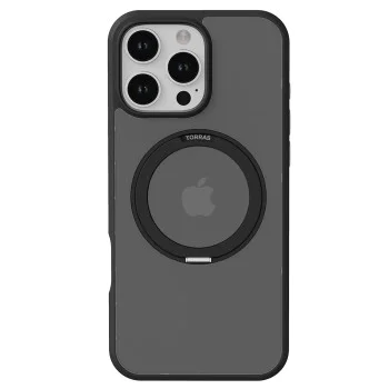 Калъф за iPhone 16 Pro - Torras Ostand Pro Series - черен