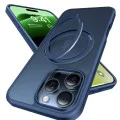 Калъф за iPhone 16 Pro Max - Torras Ostand Pro Series - Navy Blue