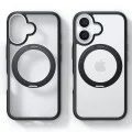 Калъф за iPhone 16 - Torras Ostand R Fusion Series - черен