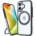 Калъф за iPhone 16 - Torras Ostand R Fusion Series - черен